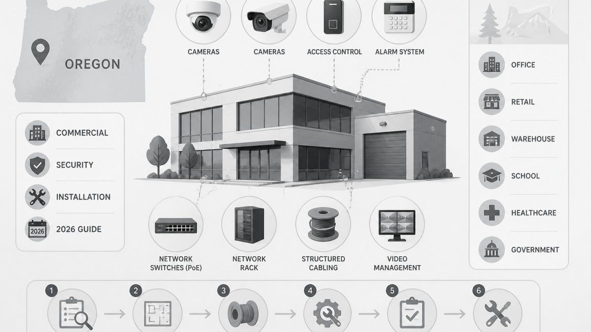 Commercial Security System Installation in Oregon: 2026 Guide