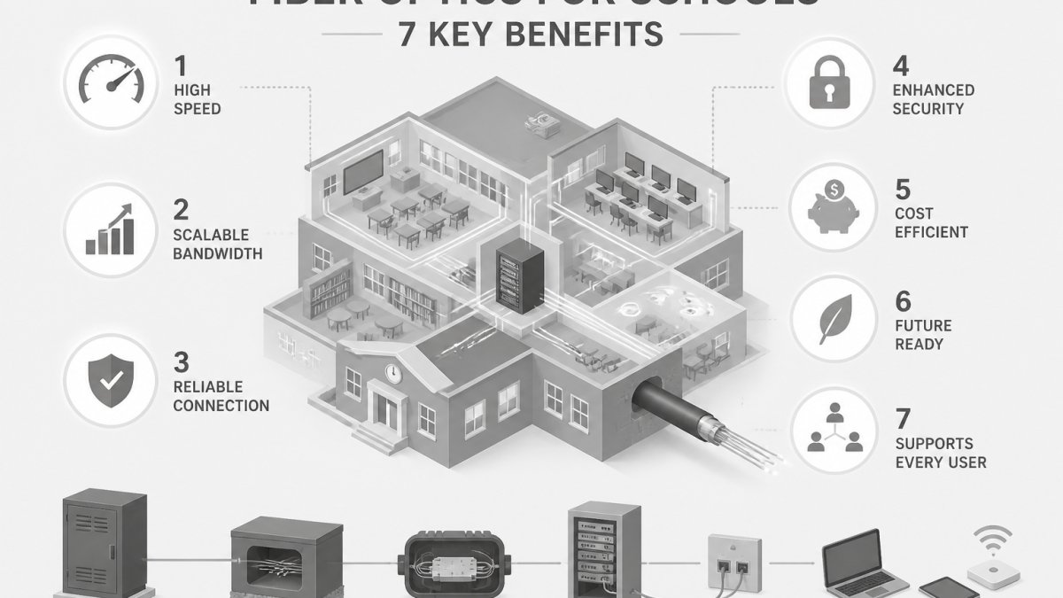 Fiber Optics for Schools: 7 Key Benefits
